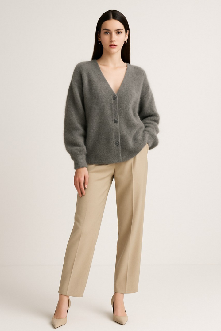 Women's Fine Wool Cardigan