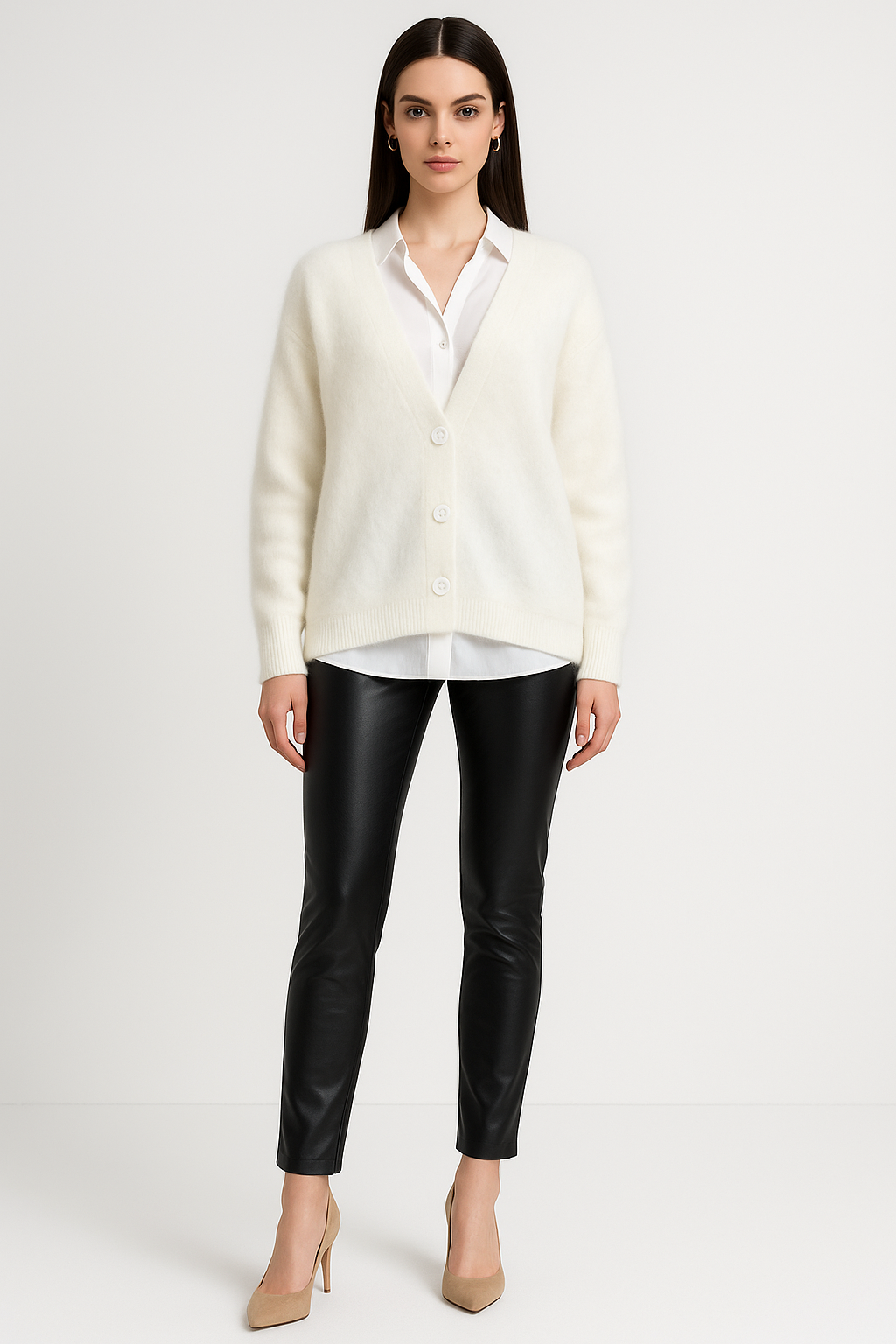 Women's Fine Wool Cardigan