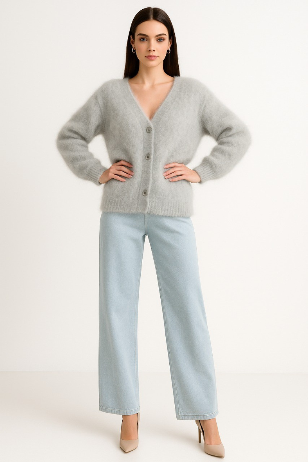 Women's Fine Wool Cardigan