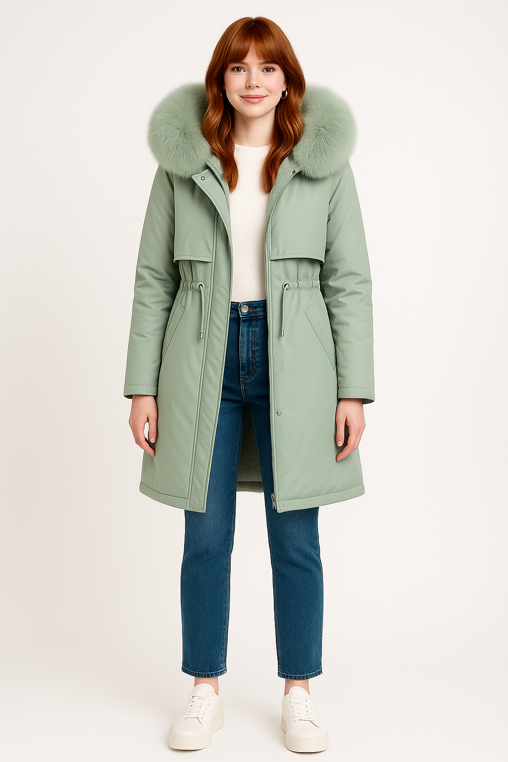 Women's Hooded Waterproof Winter Coat