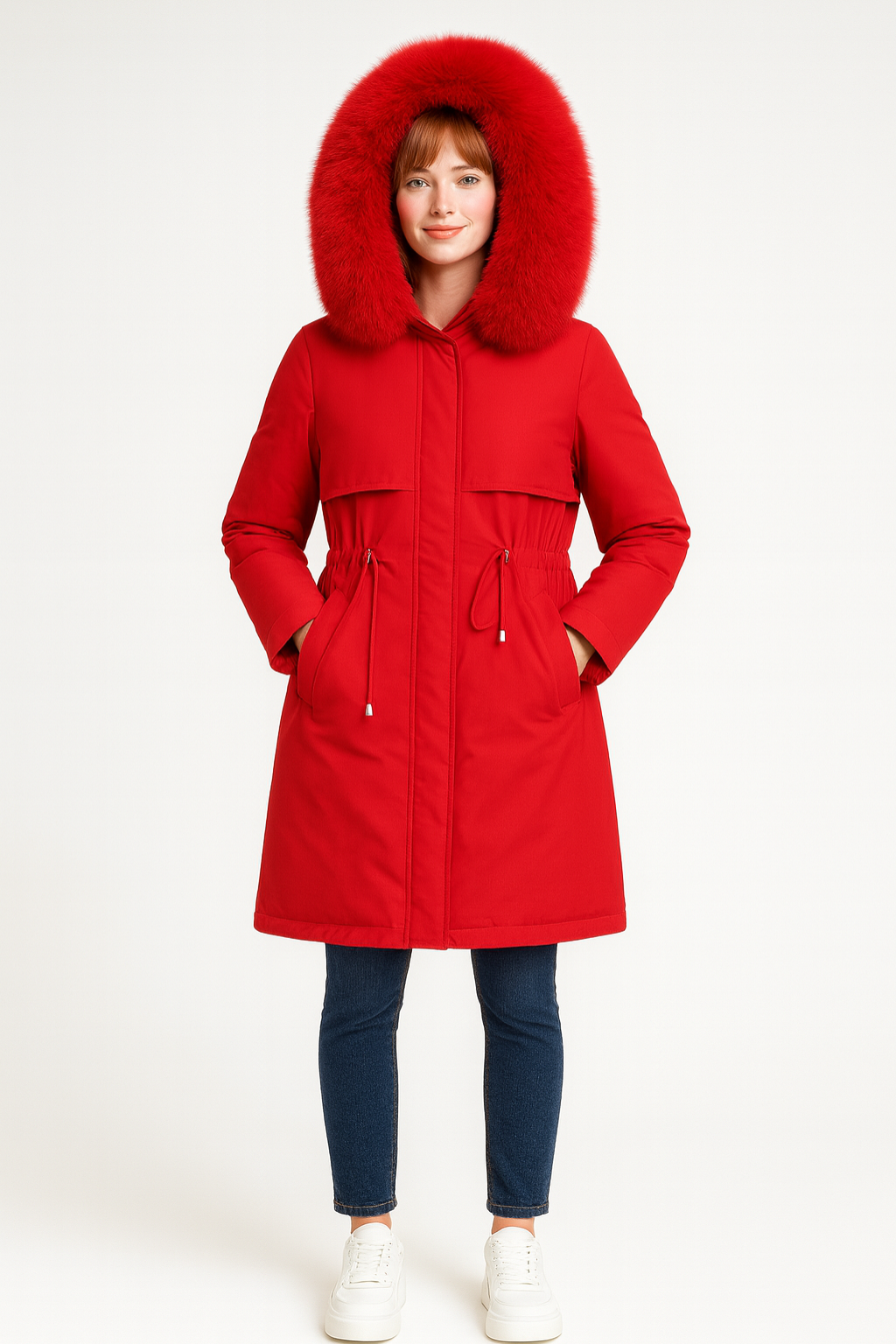 Women's Hooded Waterproof Winter Coat