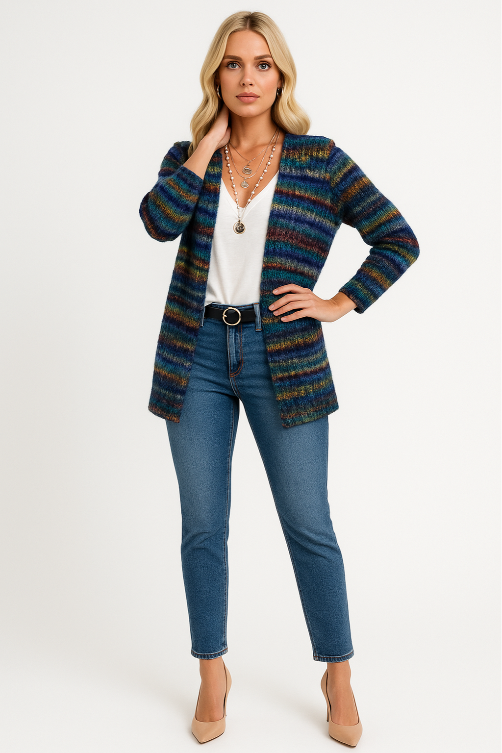 Women’s Knit Cardigan Lightweight Layer