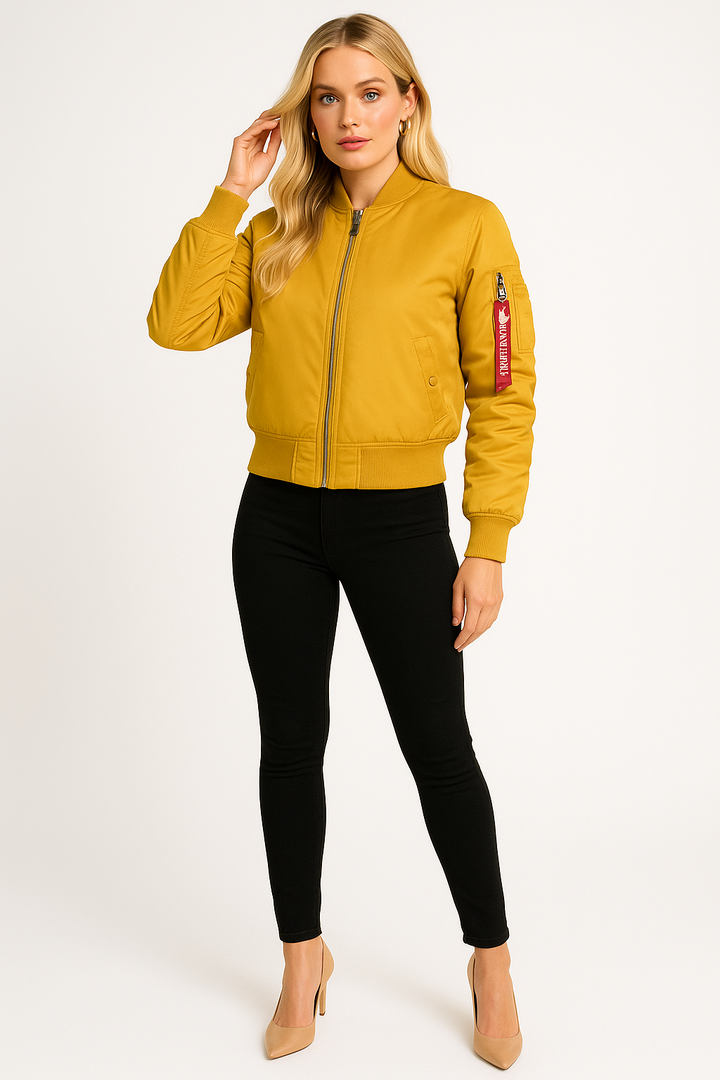 Women's Lightweight Bomber Jacket