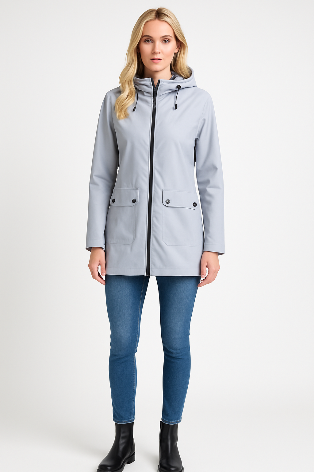 Women’s Lightweight Hooded Rain Jacket