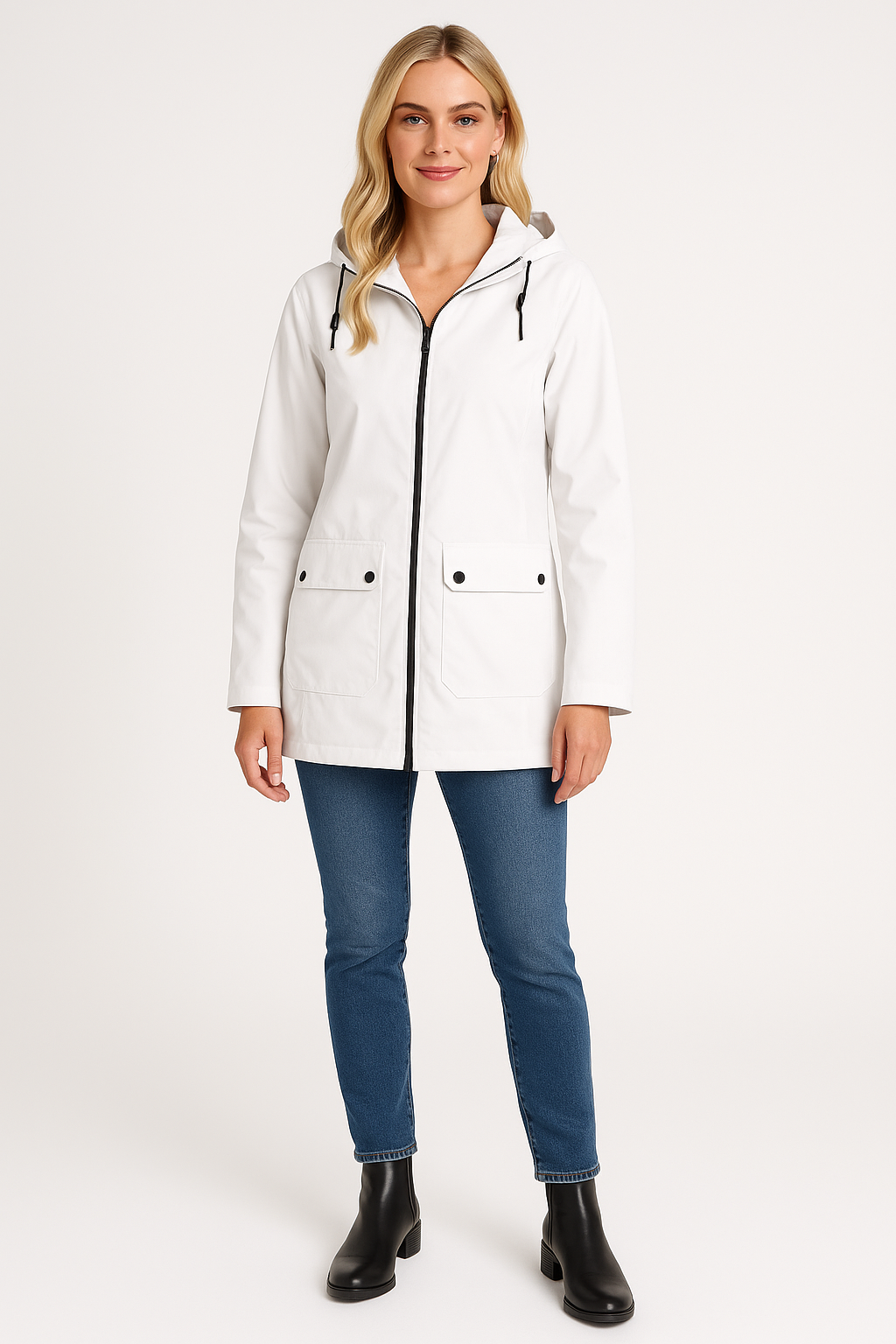 Women’s Lightweight Hooded Rain Jacket
