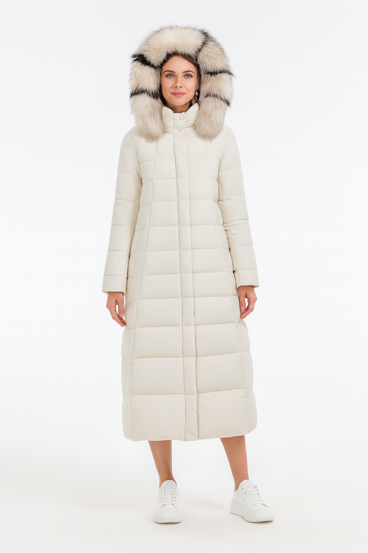Women's Long Quilted Puffer Coat