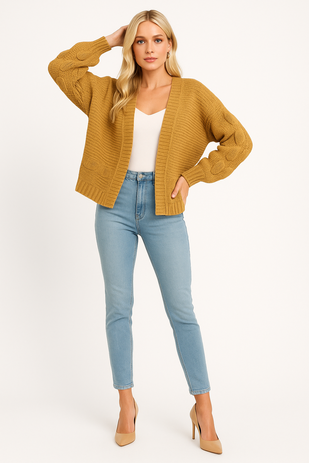 Women's Long Sleeve Cardigan