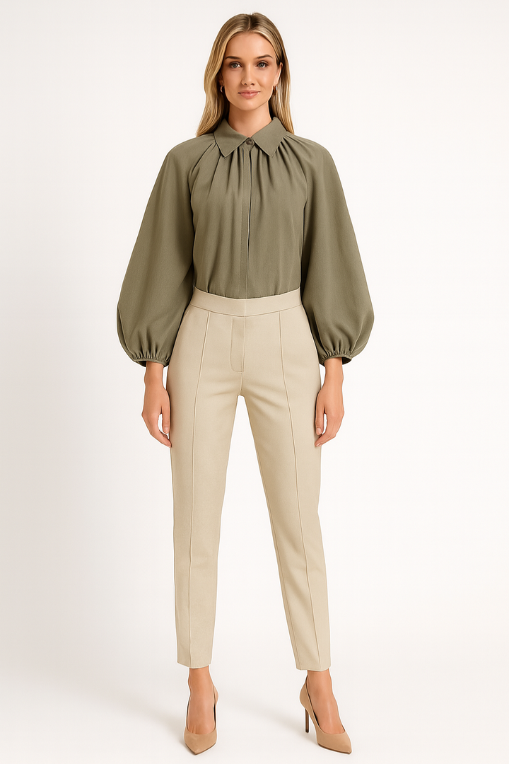Women’s Loose-Fit Bomber Jacket