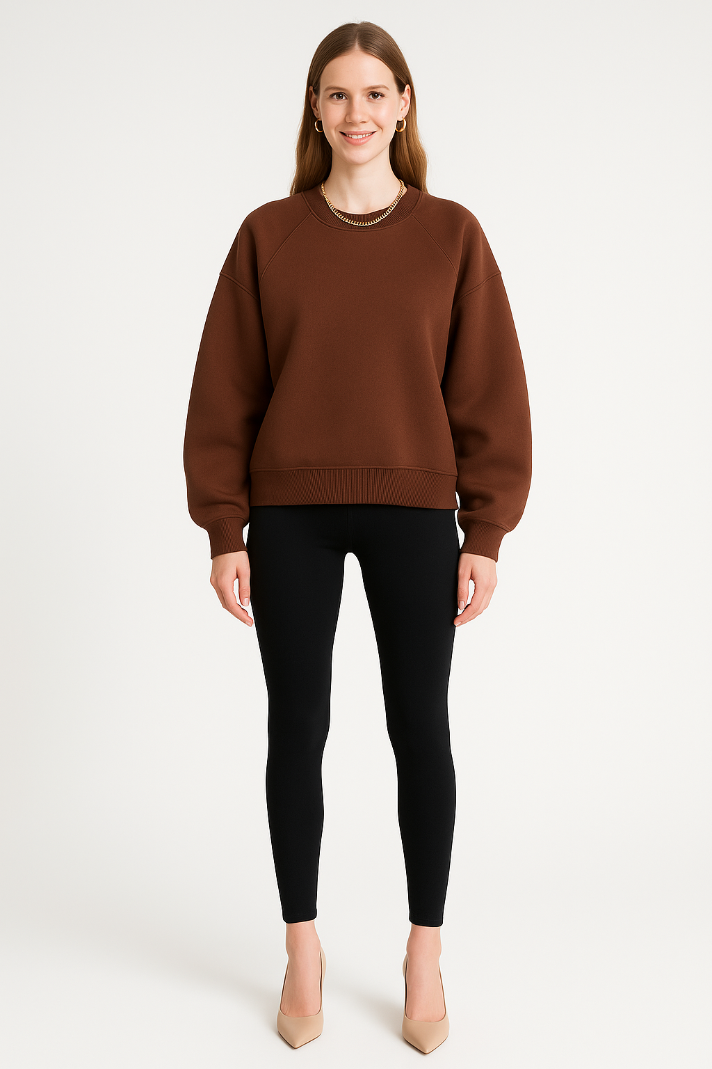 Women’s Loose Round Neck Sweater