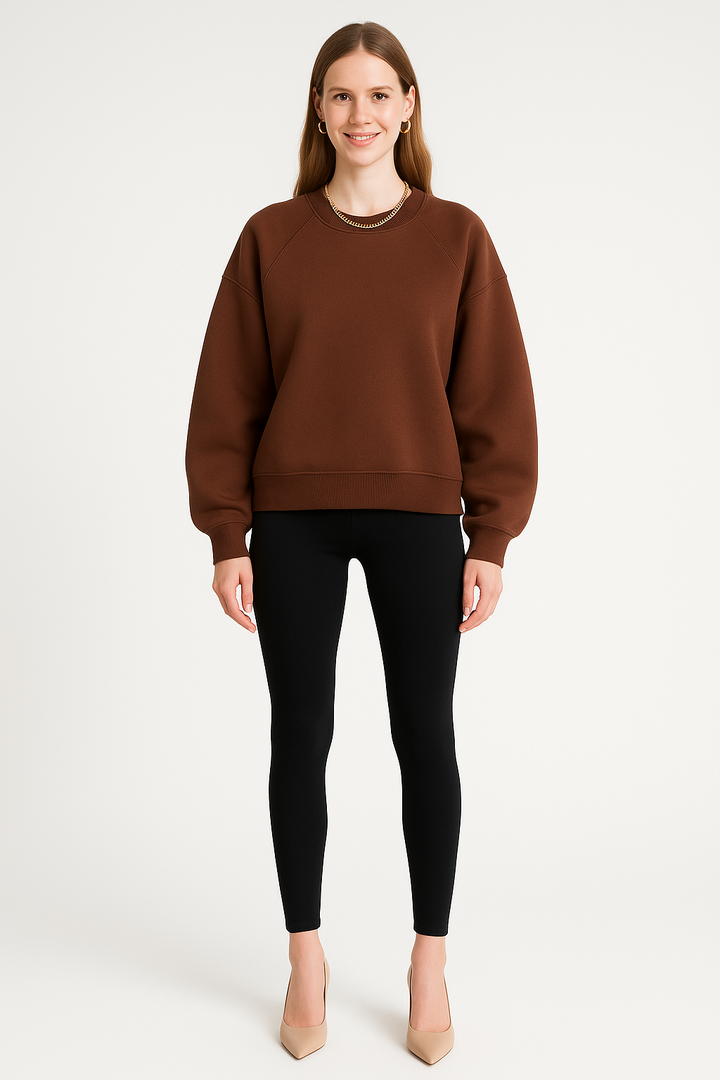 Women’s Loose Round Neck Sweater