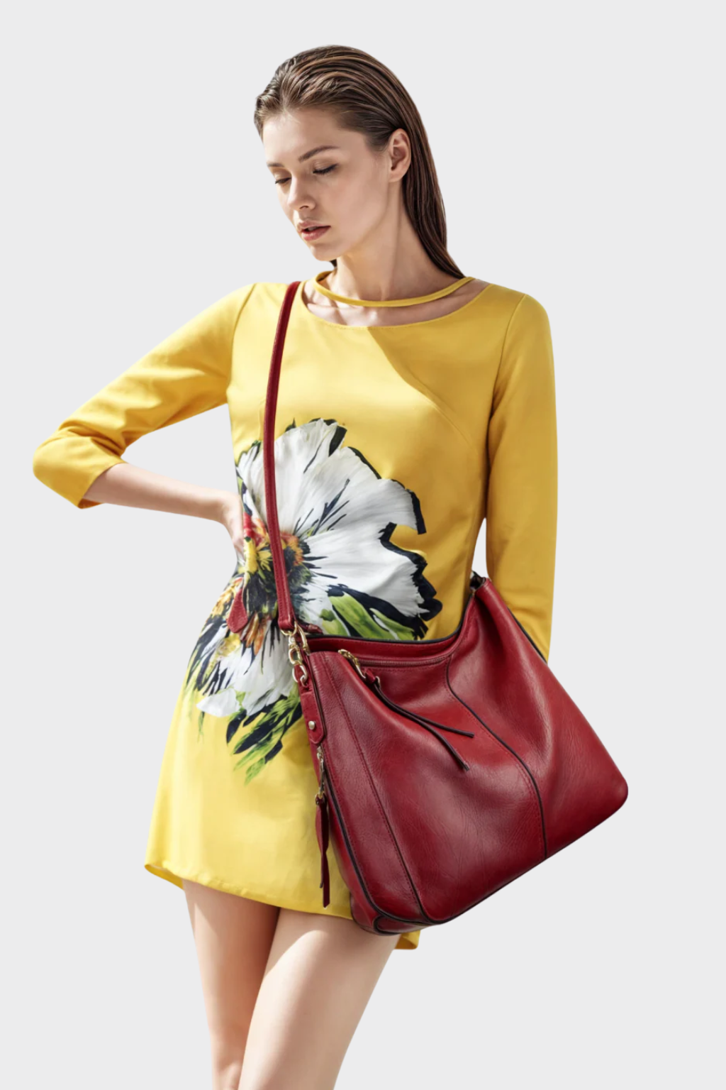 Women’s Luxe Leather Tote Bag