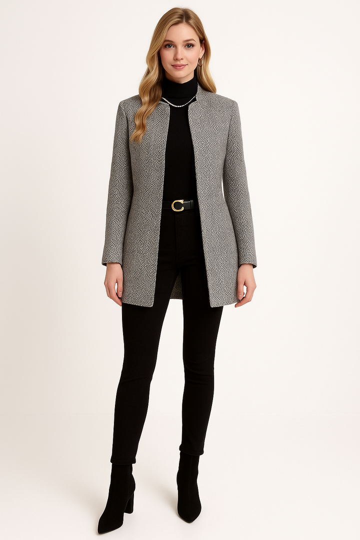 Women's Notch Lapel Coat
