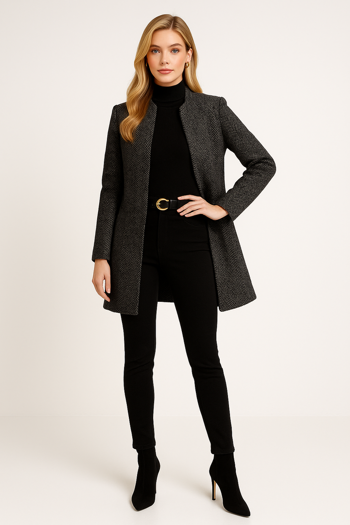 Women's Notch Lapel Coat