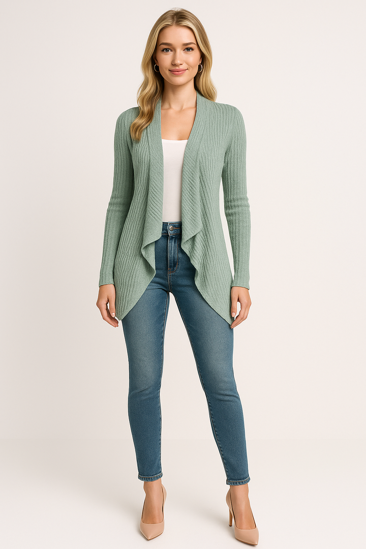 Women’s Open-Front Knit Cardigan