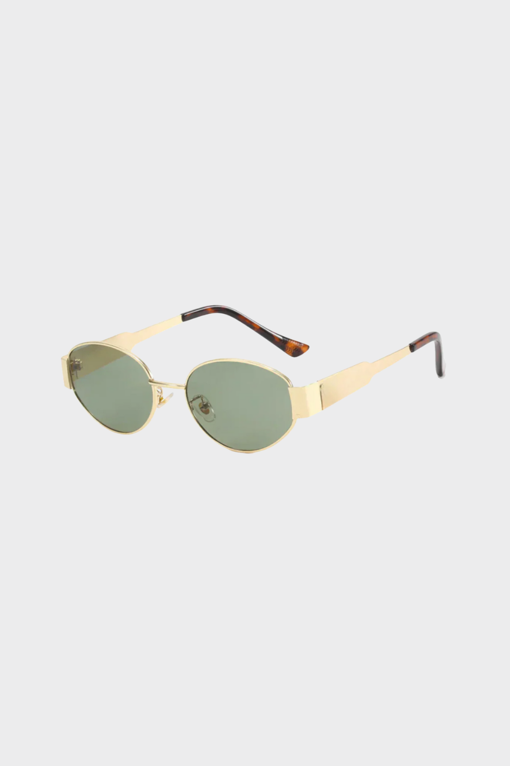 Women’s Oval-Frame Sunglasses for Sun Protection