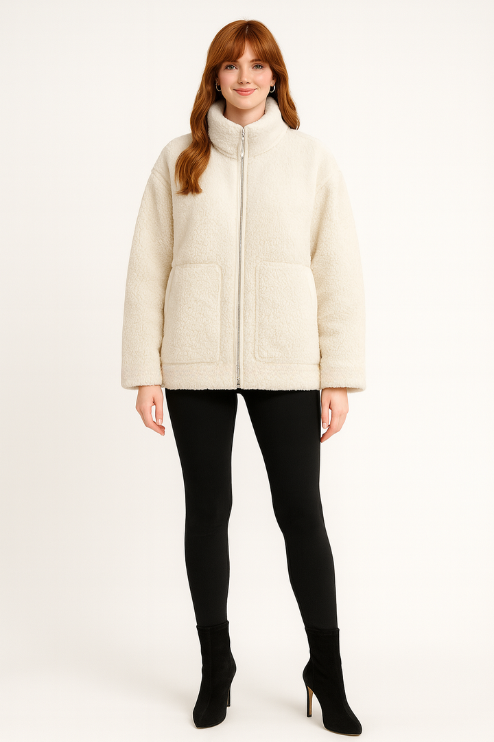 Women's Oversized Fleece Jacket