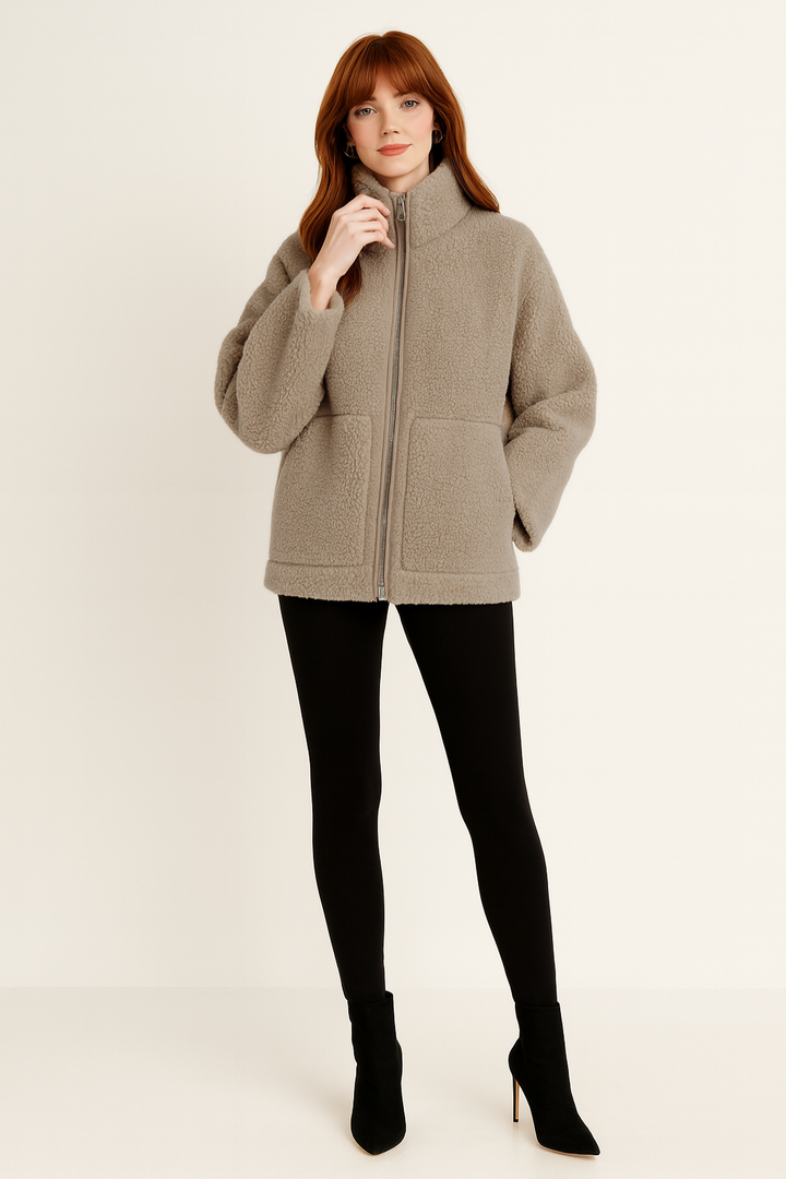 Women's Oversized Fleece Jacket