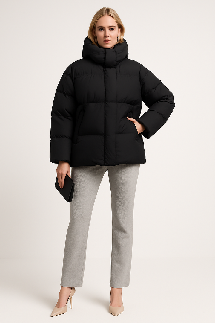 Women’s Oversized Quilted Puffer Jacket