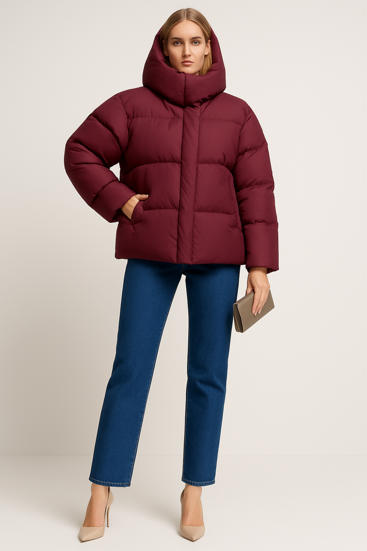Women’s Oversized Quilted Puffer Jacket