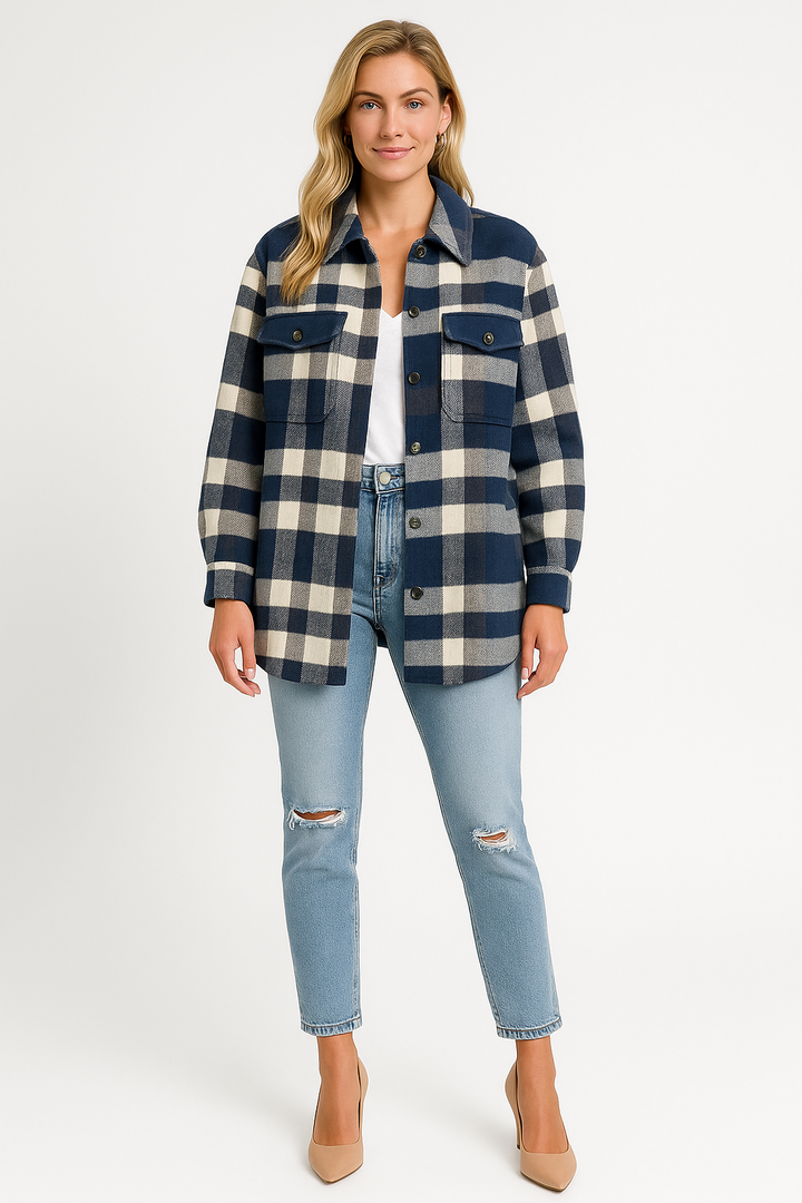 Women’s Plaid Winter Jacket