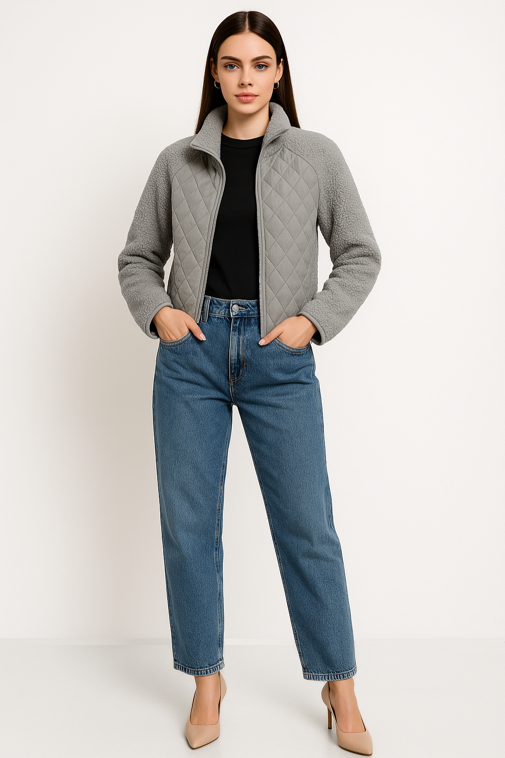 Women's Quilted Winter Jacket