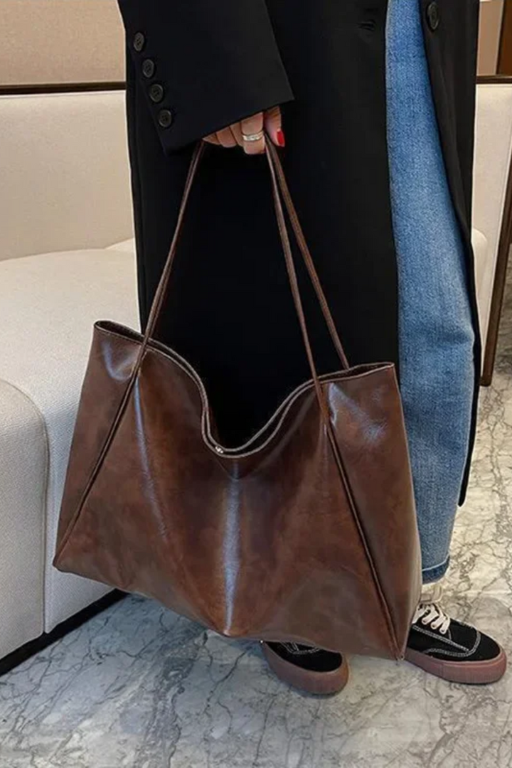 Women's Retro-Inspired Summer Shoulder Bag