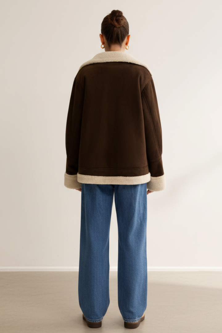Women’s Retro Fleece Zip Jacket