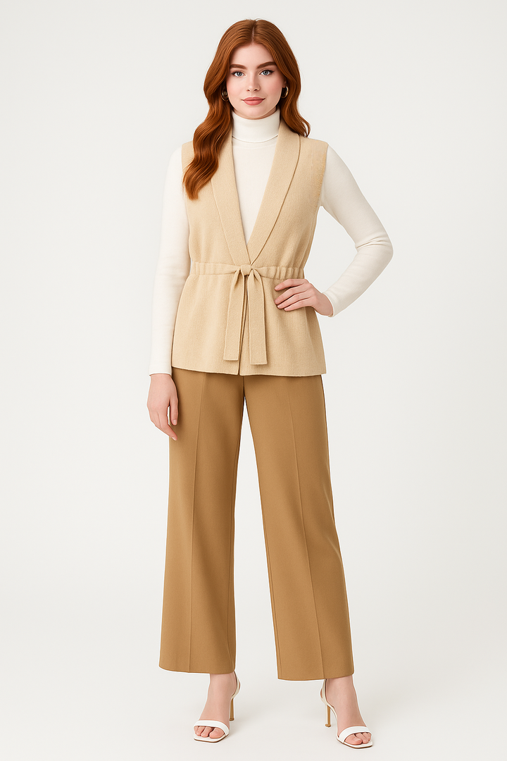 Women's Shawl Collar Vest
