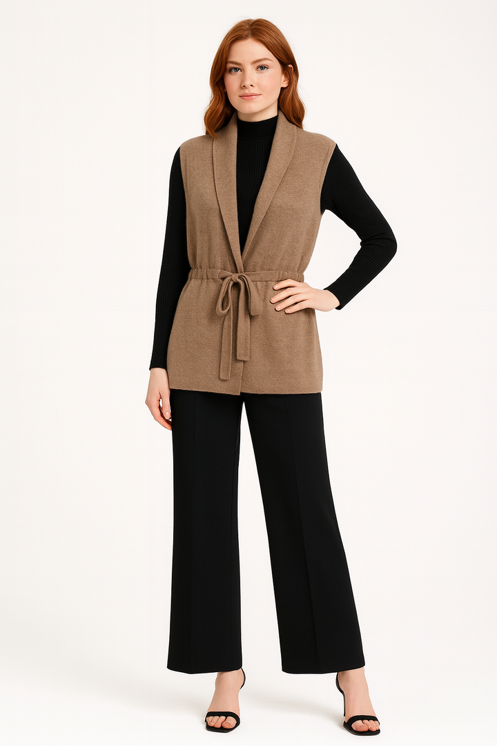Women's Shawl Collar Vest