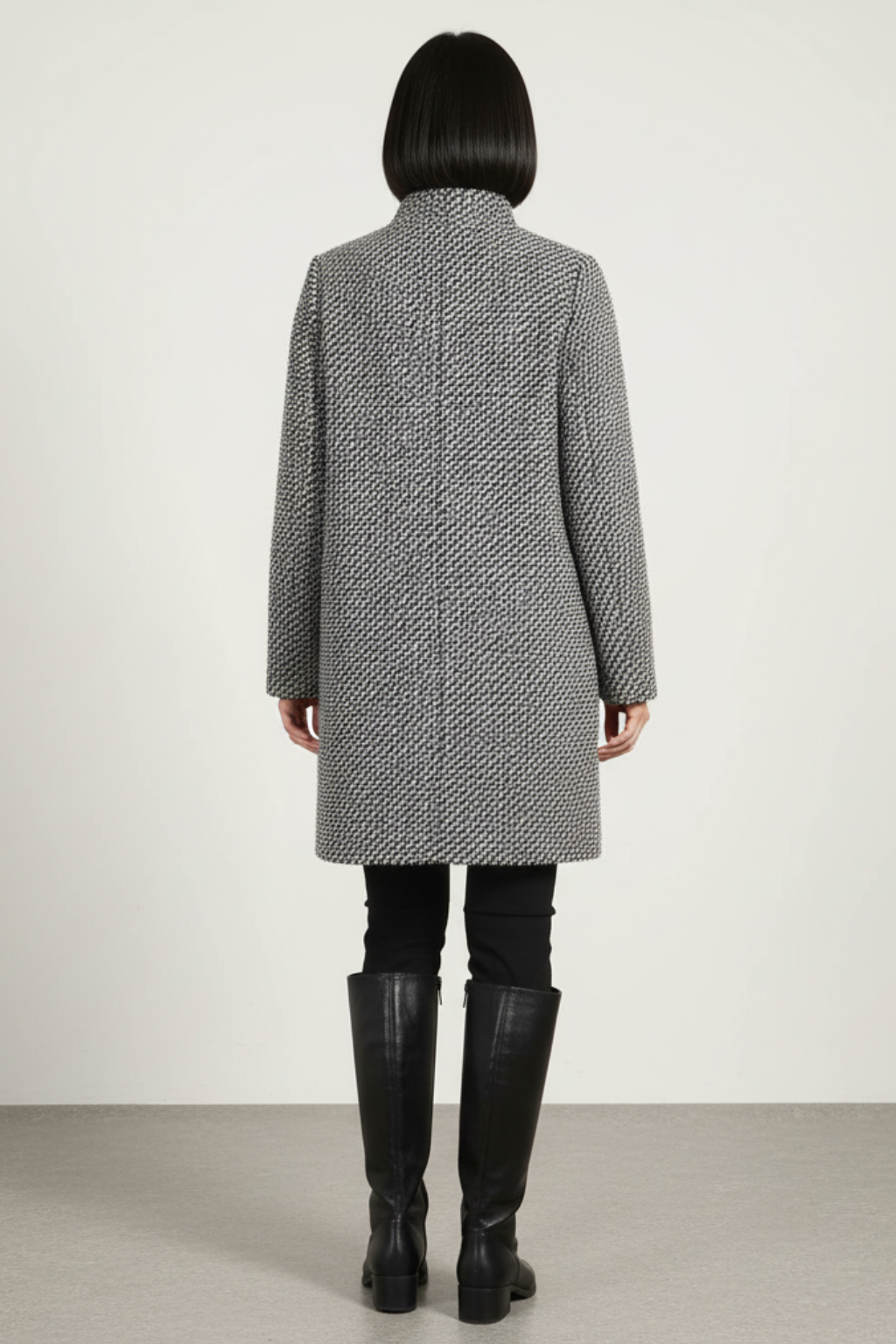 Women’s Sophisticated Grey Winter Coat
