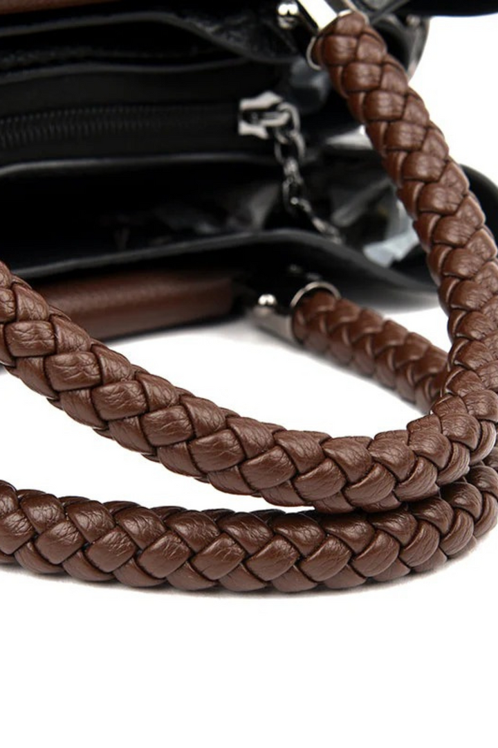 Women's Structured Leather Handbag