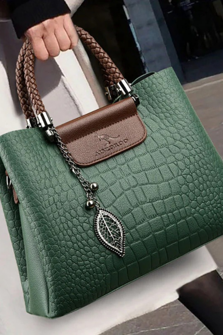Women's Structured Leather Handbag