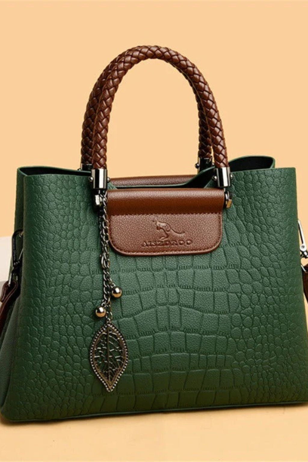 Women's Structured Leather Handbag