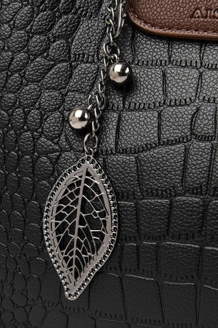Women's Structured Leather Handbag