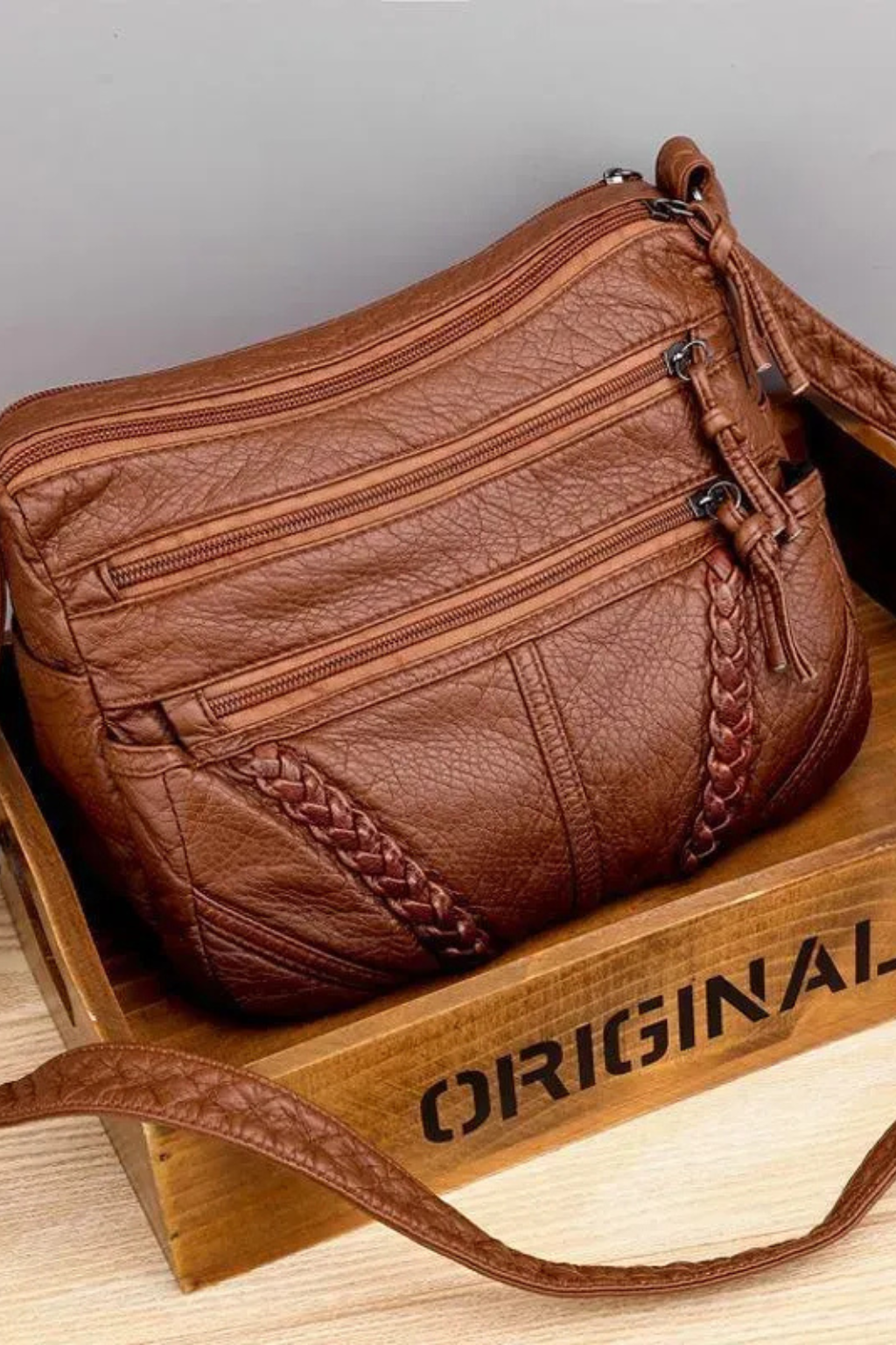 Women's Stylish Leather Crossbody Bag