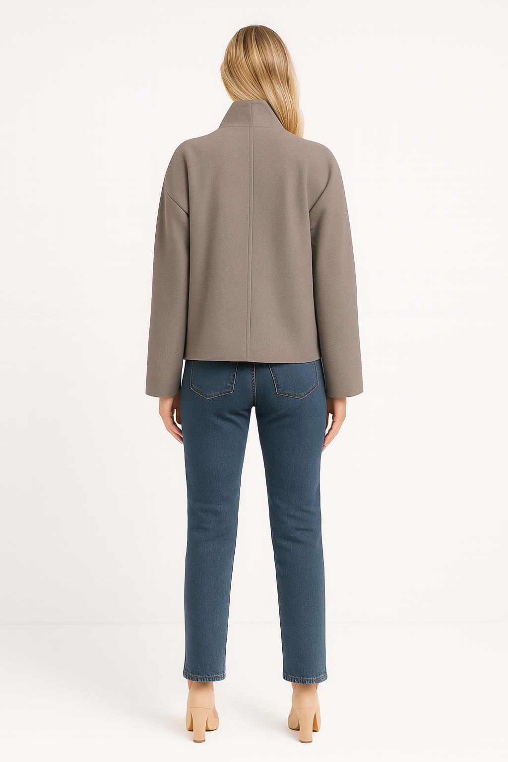 Women's Tailored Double-Breasted Winter Coat