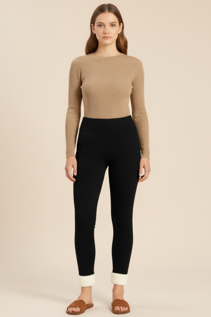 Women’s Thermal Fleece-Lined Winter Leggings