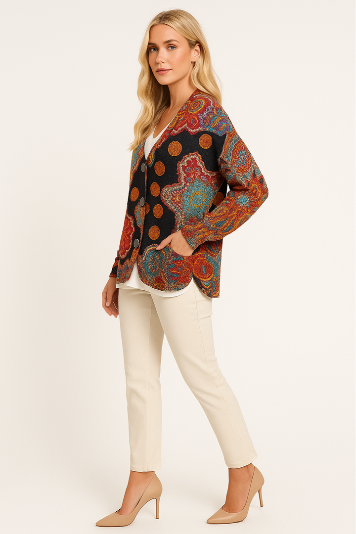 Women's Vibrant Knit Pullover