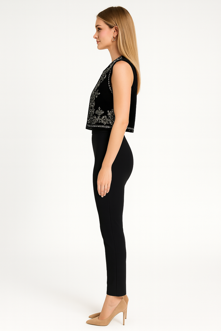 Women’s Vintage Embroidered Vest