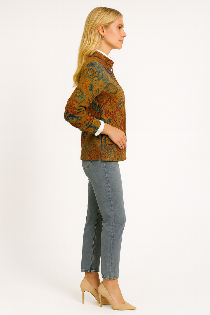 Women’s Vintage Patchwork Cardigan