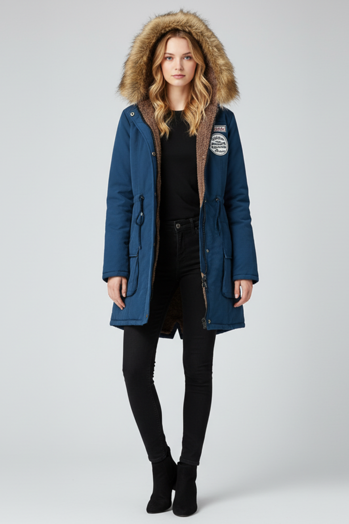 Women’s Hooded Winter Parka Jacket
