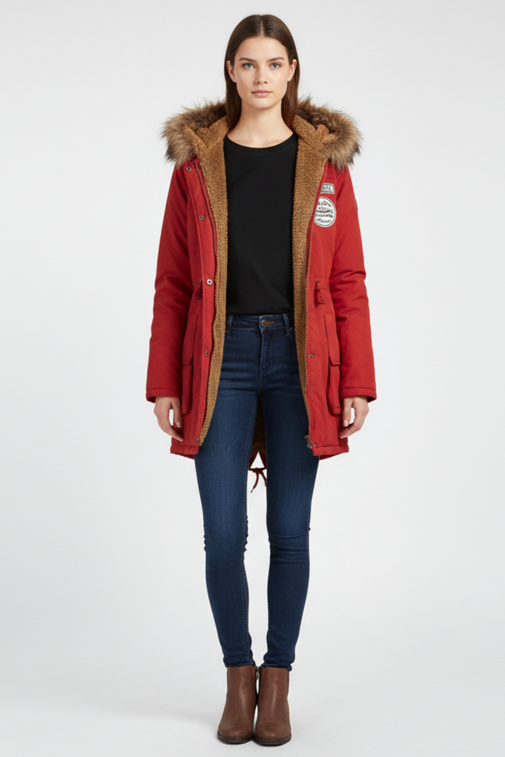 Women’s Hooded Winter Parka Jacket