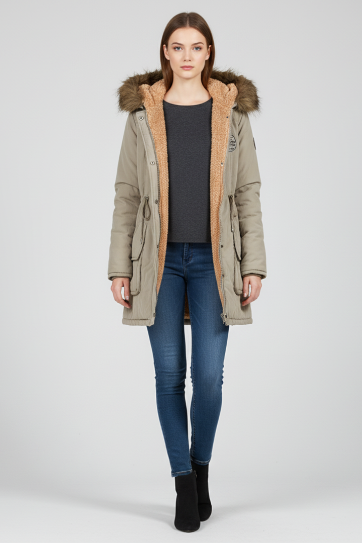 Women’s Hooded Winter Parka Jacket