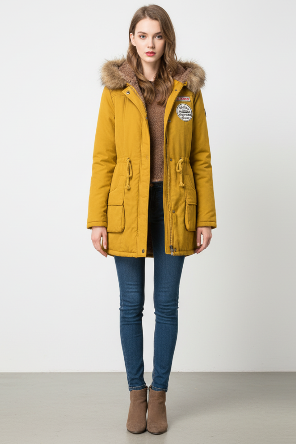 Women’s Hooded Winter Parka Jacket