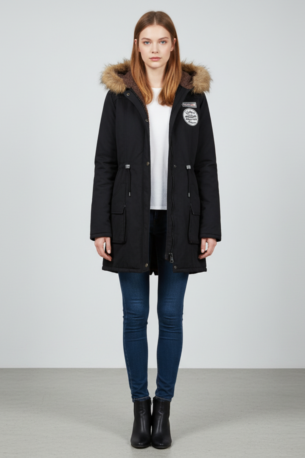 Women’s Hooded Winter Parka Jacket