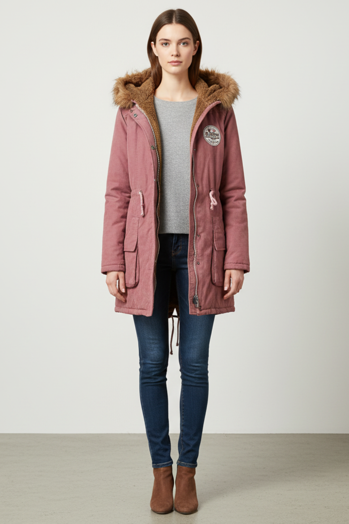 Women’s Hooded Winter Parka Jacket