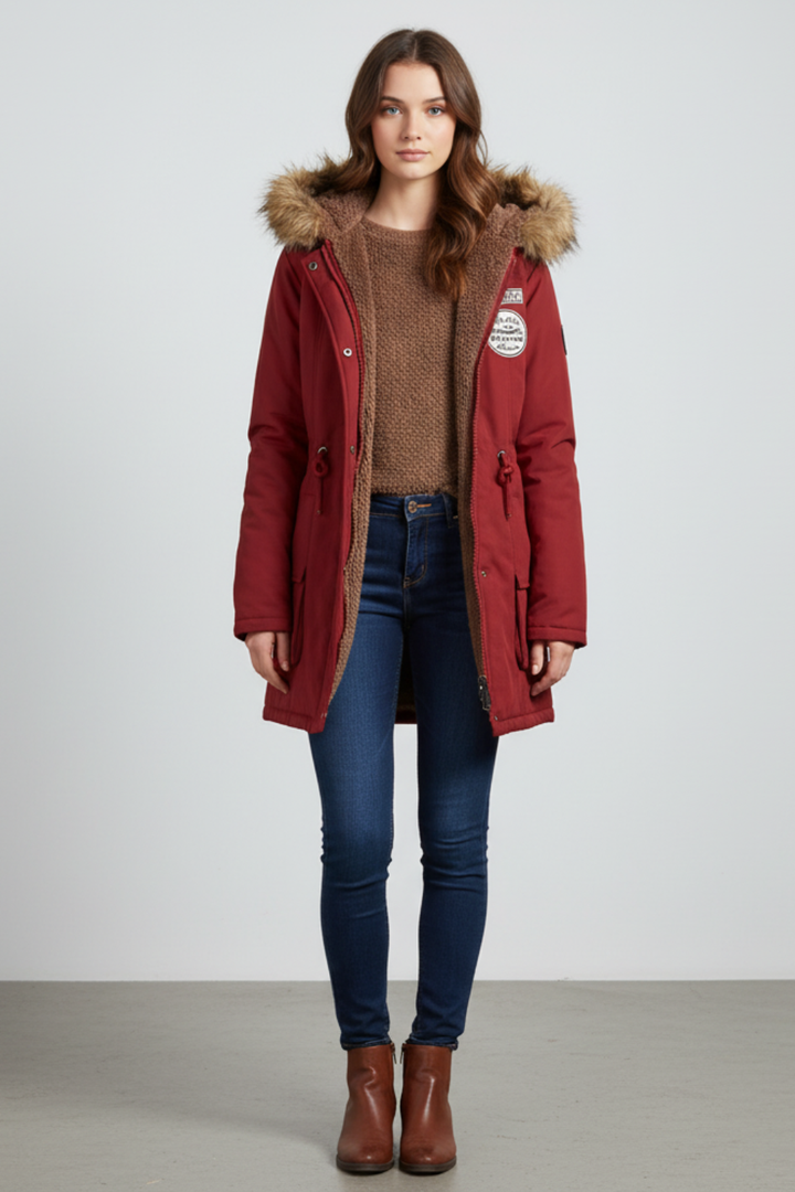 Women’s Hooded Winter Parka Jacket