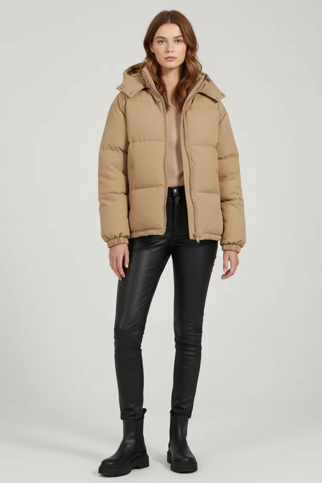 Women’s Warm Quilted Puffer Jacket