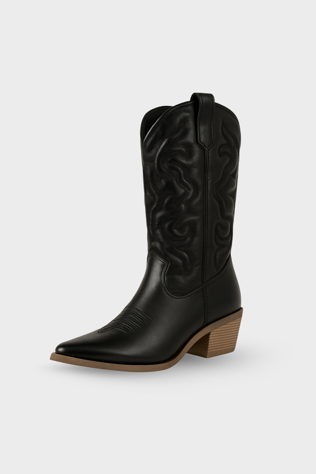 Women’s Western Stitching Mid-Calf Cowboy Boots