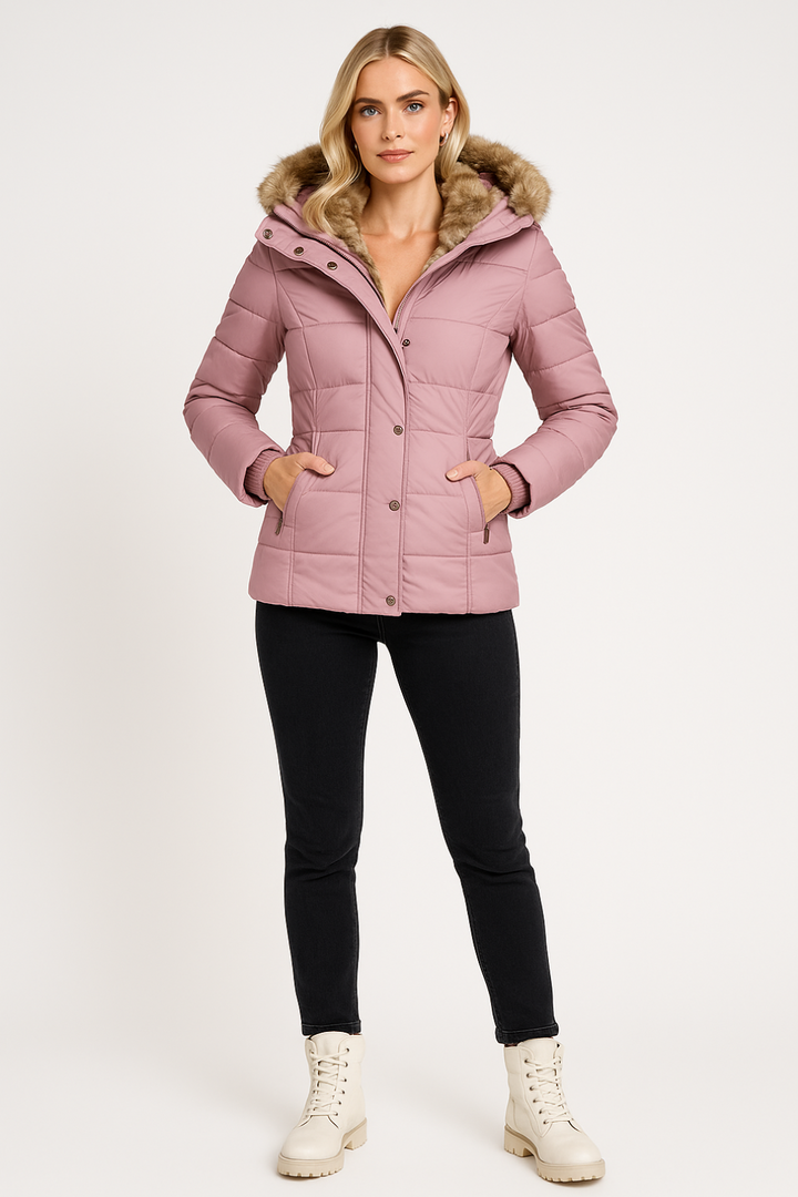 Women’s Winter Down Coat with Hood